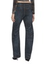 Back View - Click To Enlarge - ALEXANDERWANG - Crystal Hotfix Moto Jeans