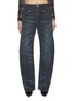 Main View - Click To Enlarge - ALEXANDERWANG - Crystal Hotfix Moto Jeans