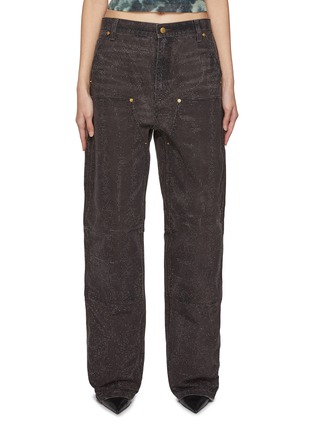 Main View - Click To Enlarge - ALEXANDERWANG - Hotfix Workwear Cotton Carpenter Pants