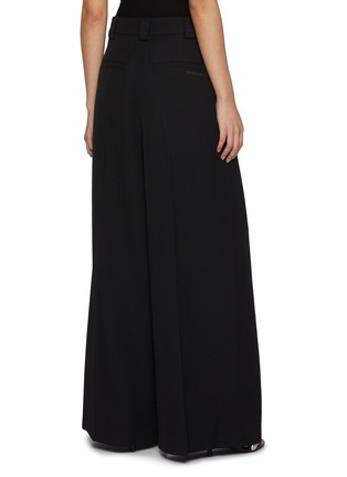 Back View - Click To Enlarge - ALEXANDERWANG - High Waist Wide Leg Wool Pants