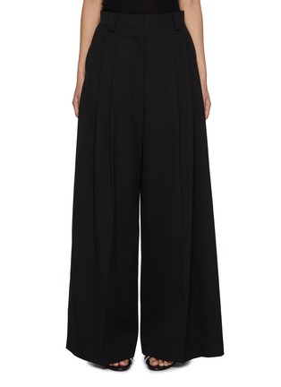 Main View - Click To Enlarge - ALEXANDERWANG - High Waist Wide Leg Wool Pants