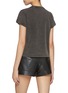 Back View - Click To Enlarge - ALEXANDERWANG - Shrunken Ringer Cotton T-shirt