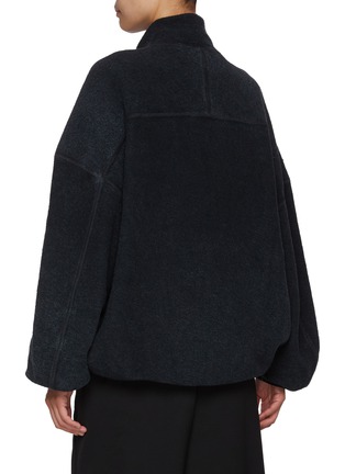 Back View - Click To Enlarge - ALEXANDERWANG - Oversized Unisex Funnel Neck Jacket