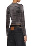 Back View - Click To Enlarge - ALEXANDERWANG - Animal Print Cardigan