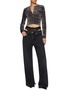 Figure View - Click To Enlarge - ALEXANDERWANG - Animal Print Cardigan