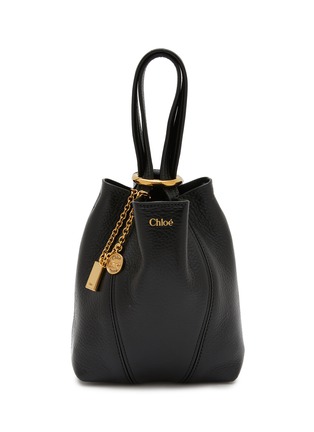 Detail View - Click To Enlarge - CHLOÉ - Small Chloe Spin Leather Tote Bag