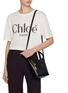 Front View - Click To Enlarge - CHLOÉ - Small Chloe Spin Leather Tote Bag