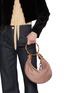 Figure View - Click To Enlarge - CHLOÉ - Small Hobo Leather Bracelet Bag