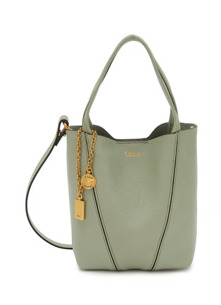 Main View - Click To Enlarge - CHLOÉ - Small Chloé Spin Leather Tote Bag