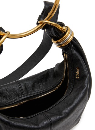 Detail View - Click To Enlarge - CHLOÉ - Small Hobo Leather Bracelet Bag