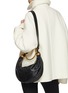 Front View - Click To Enlarge - CHLOÉ - Small Hobo Leather Bracelet Bag