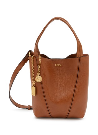 Main View - Click To Enlarge - CHLOÉ - Small Chloe Spin Leather Tote Bag