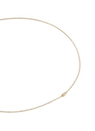 Detail View - Click To Enlarge - SSIL - 14K Gold Plated Silver Clear Chain Necklace