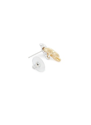 Detail View - Click To Enlarge - SSIL - 14K Gold Plated & Rhodium Brass X Link Earrings