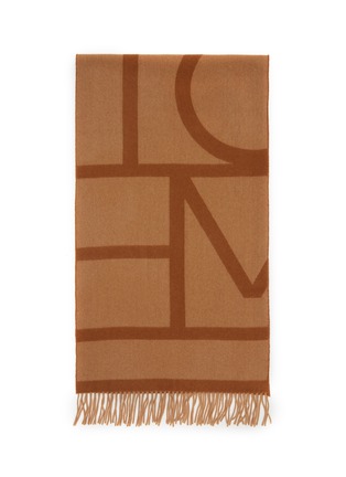 TOTEME | Monogram Jacquard Wool Scarf