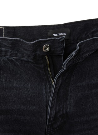  - WE11DONE - Dark Washed Wide Leg Jeans