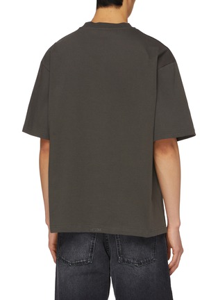 Back View - Click To Enlarge - WE11DONE - Spark Logo Cotton T-shirt