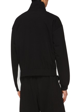 Back View - Click To Enlarge - WE11DONE - Logo Zip Up Track Jacket