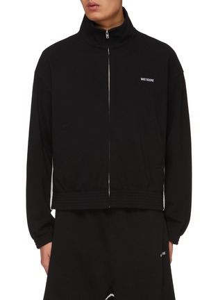 Main View - Click To Enlarge - WE11DONE - Logo Zip Up Track Jacket