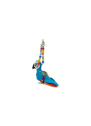 Detail View - Click To Enlarge - BUNNY SHAPIRO - Animalito Parrot Bag Charm — Blue