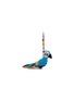 Main View - Click To Enlarge - BUNNY SHAPIRO - Animalito Parrot Bag Charm — Blue