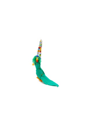 Detail View - Click To Enlarge - BUNNY SHAPIRO - Animalito Parrot Bag Charm — Green