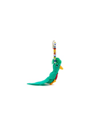 Main View - Click To Enlarge - BUNNY SHAPIRO - Animalito Parrot Bag Charm — Green