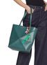 Figure View - Click To Enlarge - BUNNY SHAPIRO - Animalito Parrot Bag Charm — Green