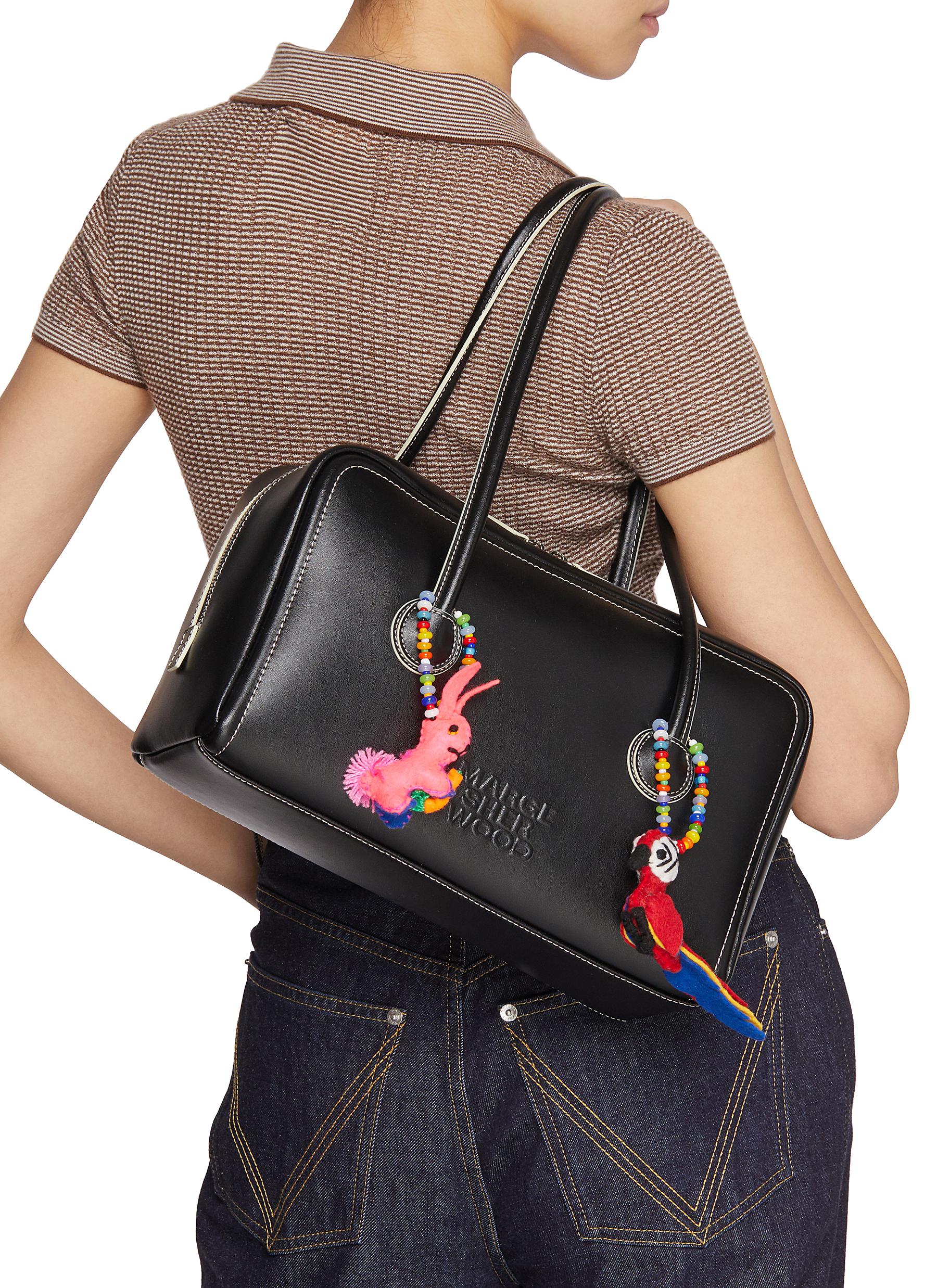 Animalito Parrot Bag Charm — Blue - Thumbnail 2