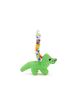 Main View - Click To Enlarge - BUNNY SHAPIRO - Animalito Dog Bag Charm — Green