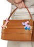 Front View - Click To Enlarge - BUNNY SHAPIRO - Animalito Elephant Bag Charm — Light Purple