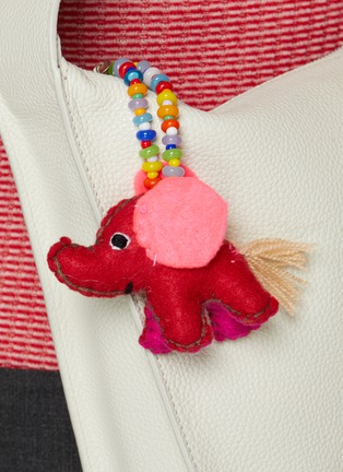 Front View - Click To Enlarge - BUNNY SHAPIRO - Animalito Elephant Bag Charm