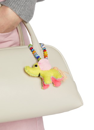 Front View - Click To Enlarge - BUNNY SHAPIRO - Animalito Elephant Bag Charm