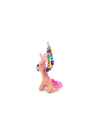 Detail View - Click To Enlarge - BUNNY SHAPIRO - Animalito Giraffe Bag Charm — Light Pink