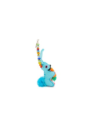 Main View - Click To Enlarge - BUNNY SHAPIRO - Animalito Rabbit Bag Charm — Light Blue