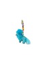 Detail View - Click To Enlarge - BUNNY SHAPIRO - Animalito Lion Bag Charm — Light Blue