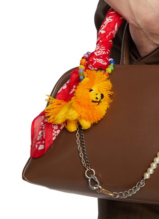 Front View - Click To Enlarge - BUNNY SHAPIRO - Animalito Lion Bag Charm