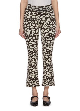 Main View - Click To Enlarge - PEPA POMBO - Tonka Stretch Flared leg Pants