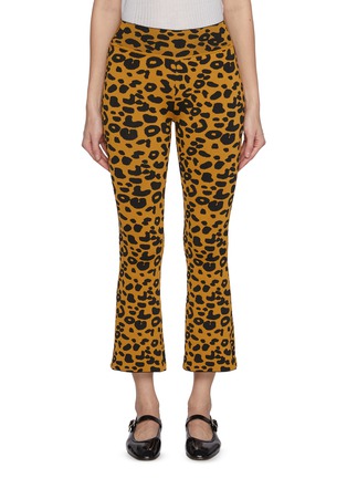 Main View - Click To Enlarge - PEPA POMBO - Tonka Stretch Flared leg Pants