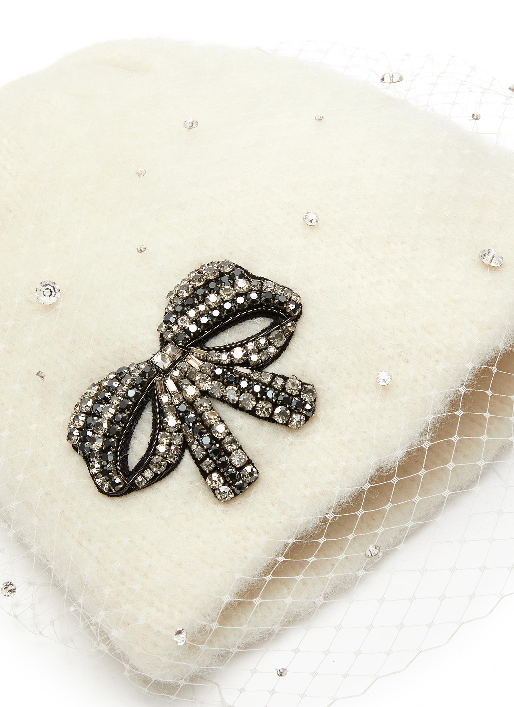 Shinelle Voilette Knit Beanie - Thumbnail 3