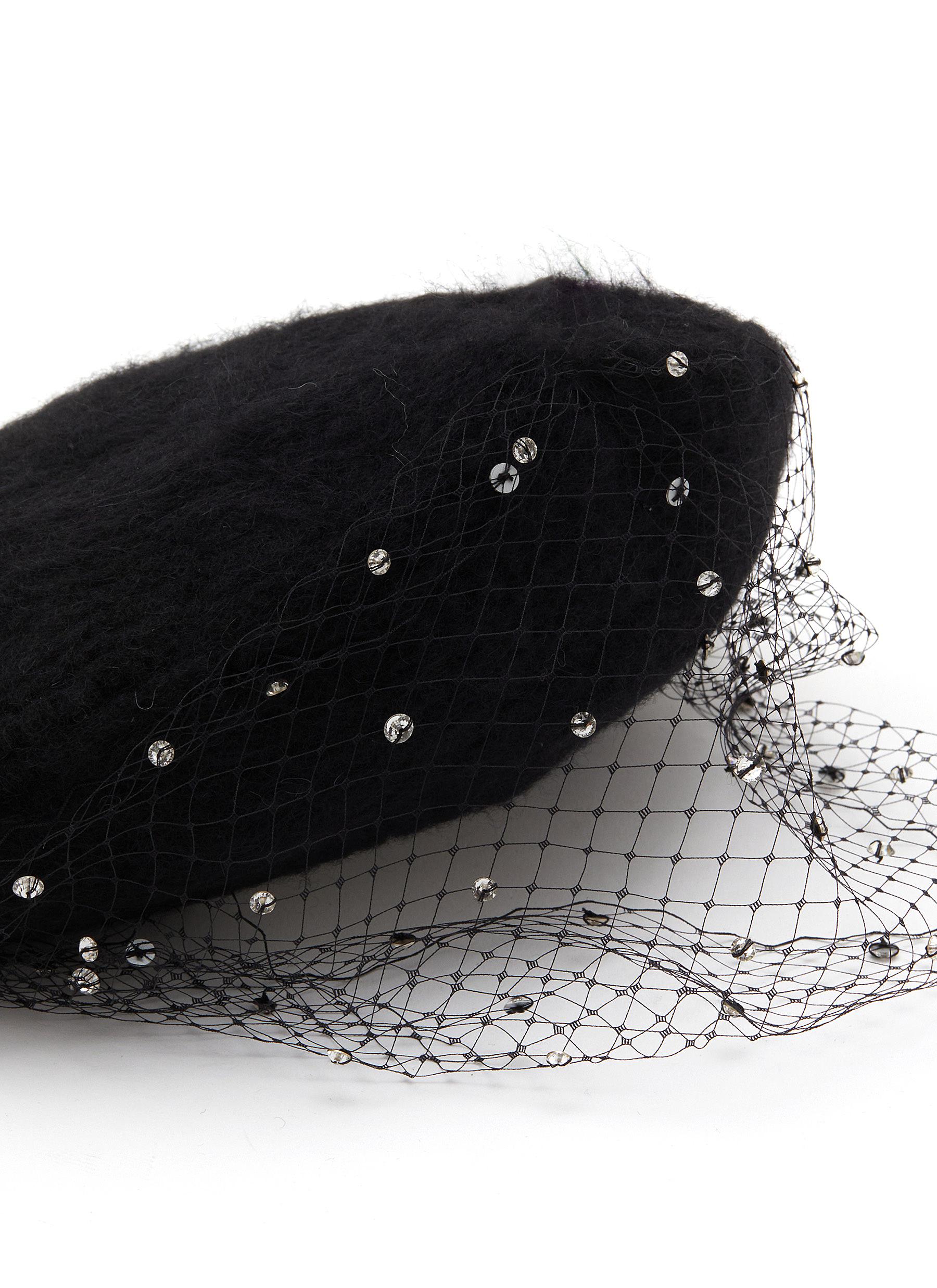 Aurora Voilette Knit Beret - Thumbnail 3