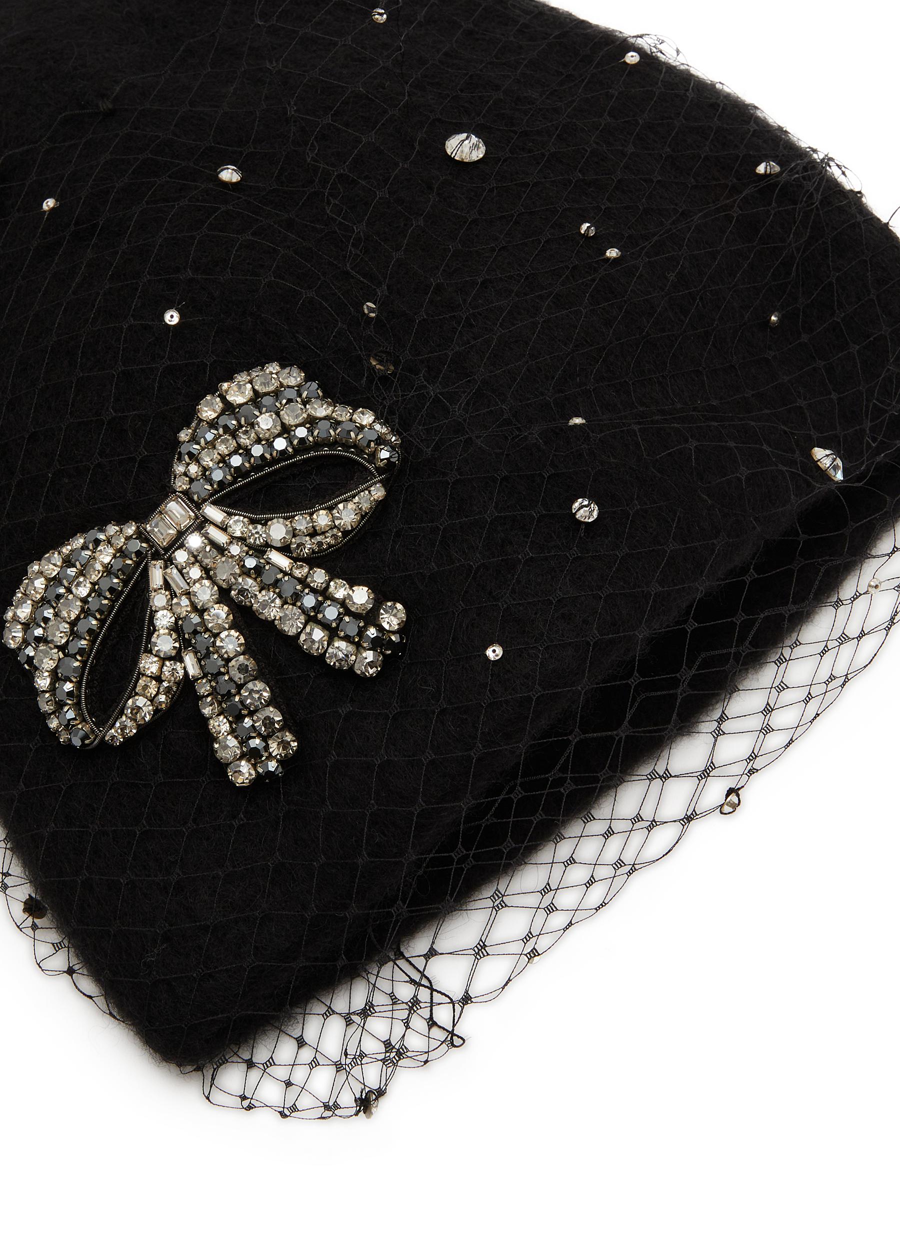 Shinelle Voilette Knit Beanie - Thumbnail 3