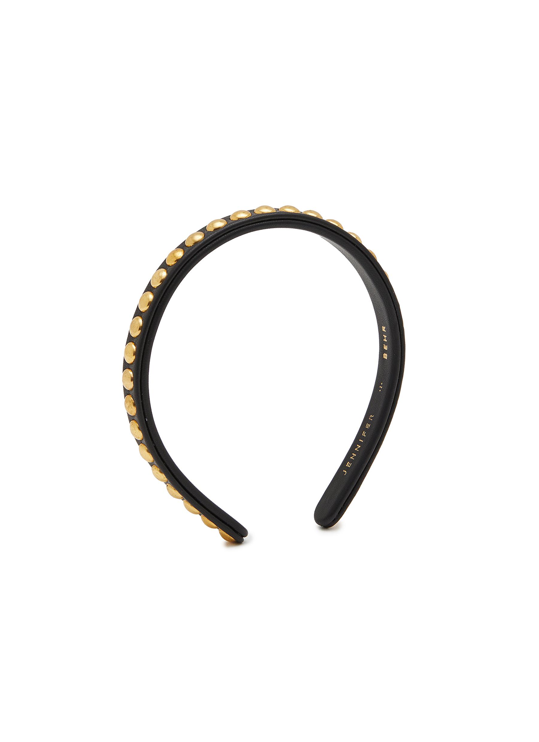 Parker Leather Studs Headband - Thumbnail 2