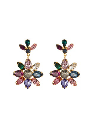 Main View - Click To Enlarge - JENNIFER BEHR - Vienna Gemstones Floral Earrings