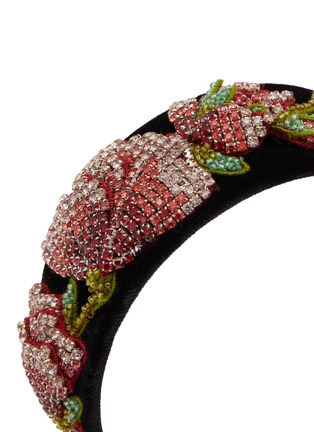 Detail View - Click To Enlarge - JENNIFER BEHR - Maryam Embroidered Floral Headband