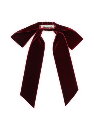 Figure View - Click To Enlarge - JENNIFER BEHR - Adley Velvet Bow Barrette