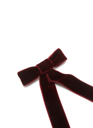 Detail View - Click To Enlarge - JENNIFER BEHR - Velvet Bow Barrette