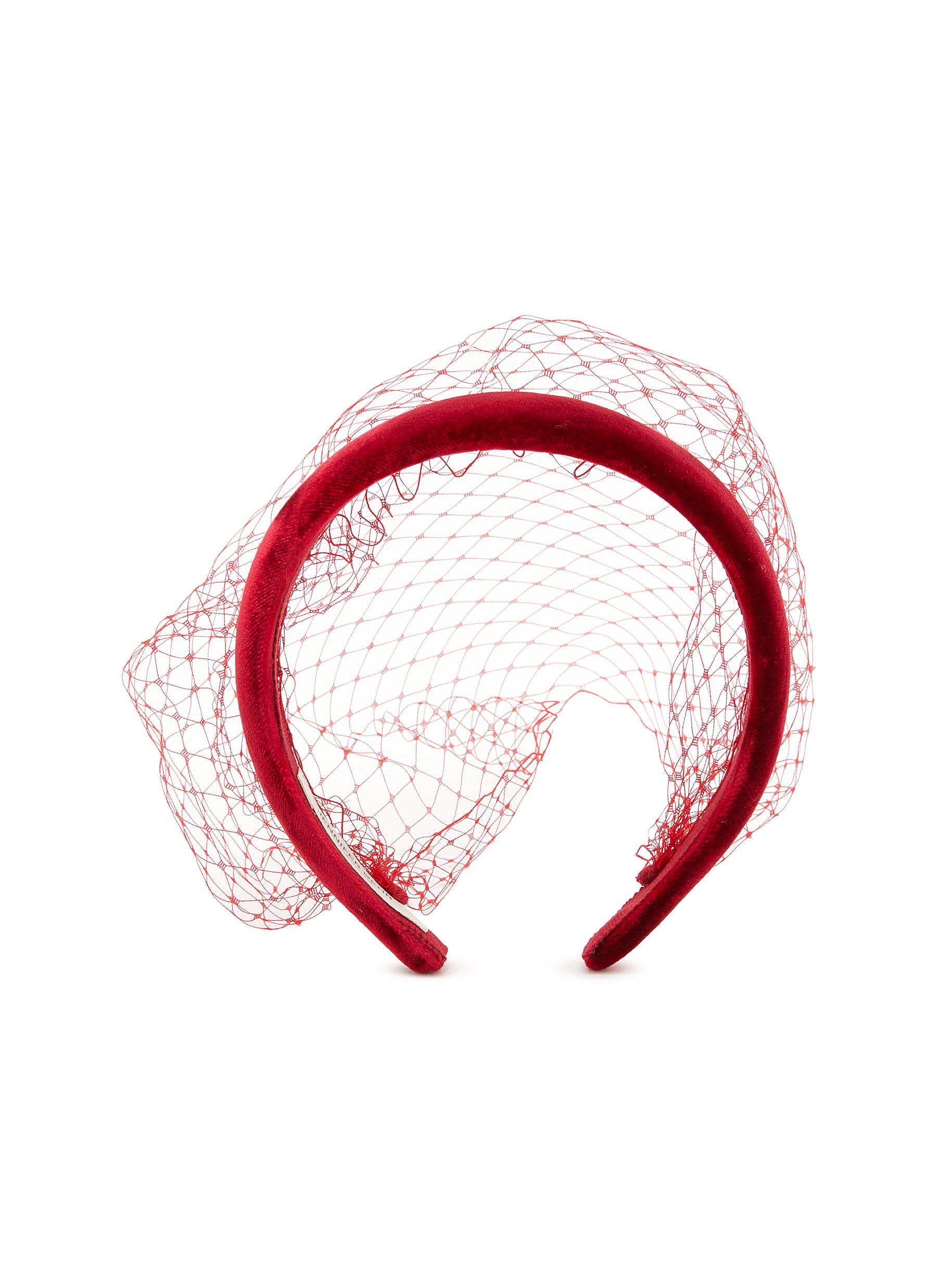 Kate Velvet Voilette Headband