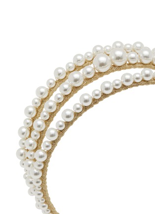 Detail View - Click To Enlarge - JENNIFER BEHR - Fiorella Faux Pearl Headband