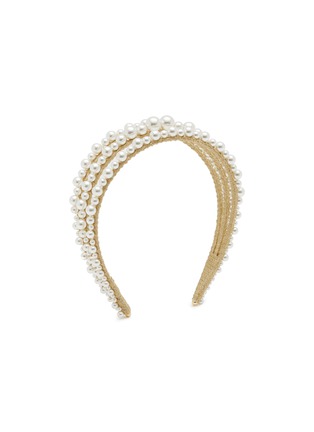 Figure View - Click To Enlarge - JENNIFER BEHR - Fiorella Faux Pearl Headband